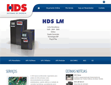 Tablet Screenshot of hdspr.com.br